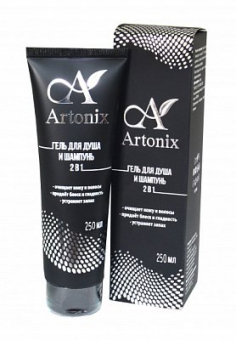 Artonix гель для душа и шампунь 2 в 1 для мужчин