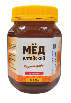 Мёд алтайский натуральный «Разнотравье», урожай 2025