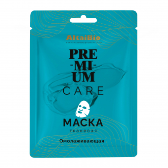 Тканевая маска для лица Омолаживающая AltaiBio Premium