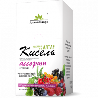 Кисель Ассорти Алтайфлора