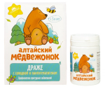 Драже Алтайский медвежонок с солодкой и пантогематогеном Алтайфлора